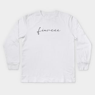 fiancee Kids Long Sleeve T-Shirt